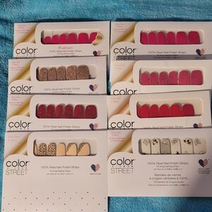 Color Street Nail Polish Strips Set